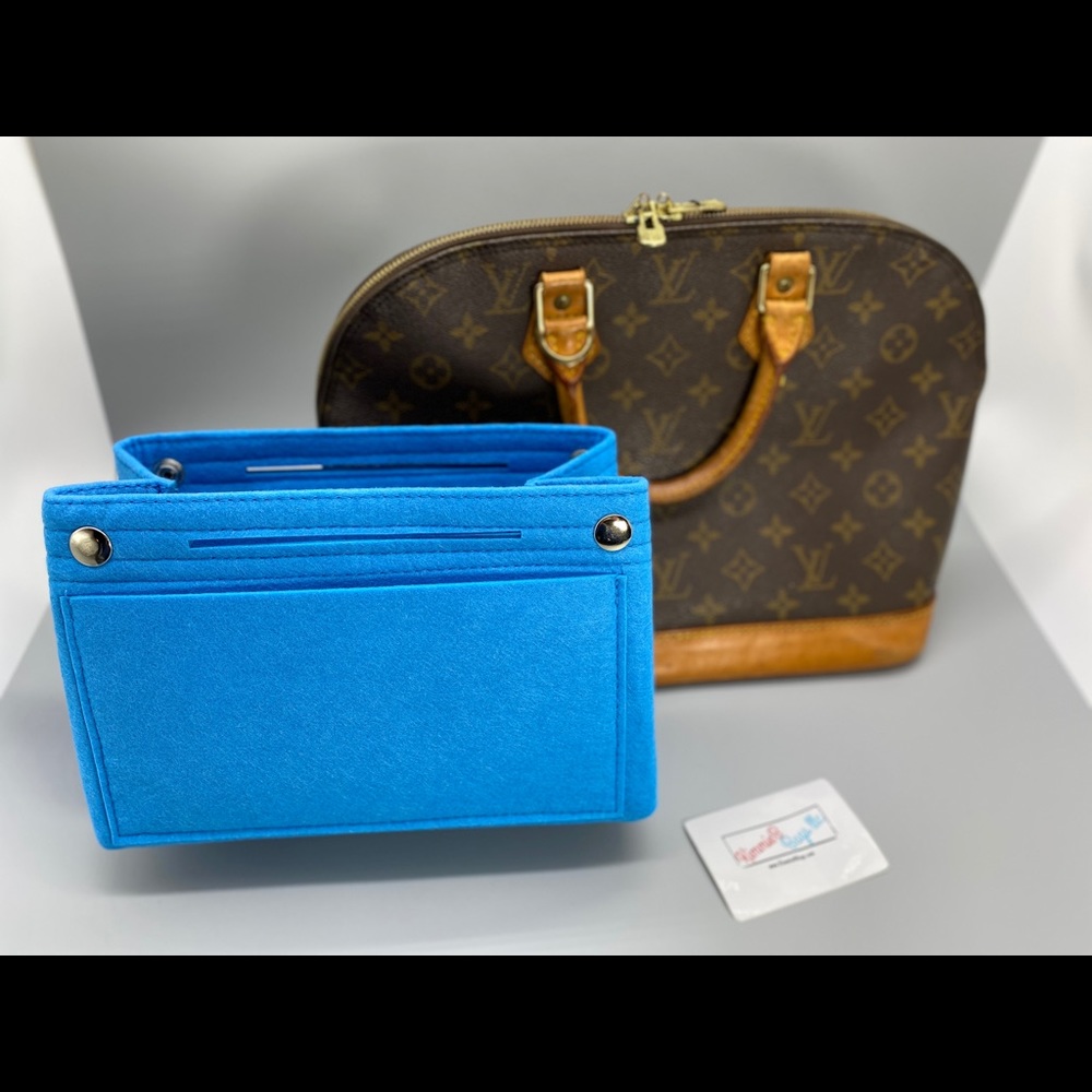 Small Blue Purse Organizer - Fits Alma, Speedy 25